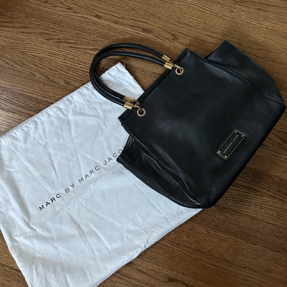 Marc by Marc Jacobs Black Leather Handbag